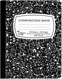 Amazon.com : Black Marble Composition Notebook, 100-Count, Wide Ruled, 9 3/4" x 7 1/2" (12 PACK) : Writing Pencils : Office Products
