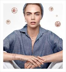 Speaking during the make it reign podcast with josh smith pride edition, delevingne explained, the way i define. Cara Delevingne Is The Face Of Dior Rose Des Vents 2021 Jewelry