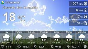 El Tiempo En Donostia San Sebastian Pronostico 15 Dias Viajar A Granada Palma De Mallorca Probabilidad De Lluvia