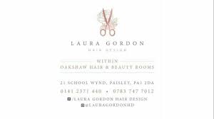 Full information about aura unisex hair design in burnaby, british columbia, canada: Laura Gordon Hair Design 21 School Wynd Oakshaw Hair And Beauty Paisley Fresha