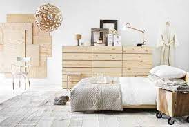 Give in to your feminine side with these elegant updated country french bedroom furniture and tints of soft coral pink and silver for a glamorous look. Blonde Furniture Against White Light Walls Scandinavian Design Bedroom Scandinavian Style Bedroom Bedroom Interior