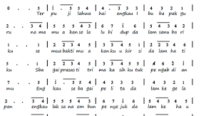 Gaya Terbaru 37 Lirik Dan Not Lagu Hymne Guru