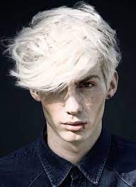 But, viewing grey hair among young male personalities cannot be tolerated. Young Silver Hair And Blonde Hair Image 6053953 On Favim Com