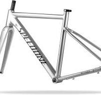 Telaio per bici da corsa 700C da 48 cm e 50 cm, in lega di alluminio, con freno a disco, perno passante F12*100 MM R12*142 MM, forcella rigida in ...