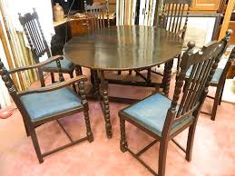 Lapha' 3 pcs back dining table set 2 bench chairs desk wood rectangle kitchen room furniture pub, restaurant,bar,shop. Antique Magnificent Set Of Jacobean Gothic Dark Oak Dining Chairs And Table 1 Antiques Co Uk
