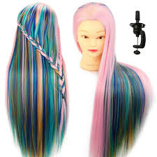 Man braid + faded sides. Aimei 26 Hairdressing Cosmetology Training Head Manikin Braiding Practice Synthetic Hair Rainbow Mannequin Head Table Clamp Hairstyles Doll Wish