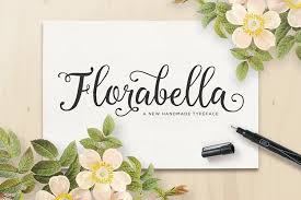Votes, rated based on results identification. Florabella Typeface 877 Script Font Bundles