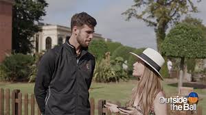 That's obviously karen khachanov and karen khachanov. Karen Khachanov Imitates Liam Hemsworth In Movie Audition Outside The Ball