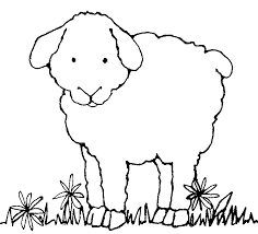 Black And White Sheep Drawing Original Handout For Sheep Clipart Panda Free Clipart Images Sheep Drawing Drawing Images Drawings