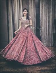 Marsala Shaded Twirling Gown Indian Wedding Gowns Reception Gown Gowns