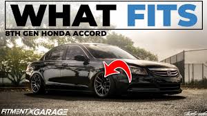 The terms wheels and rims are interchangeable. 8th Gen Honda Accord What Wheels Fit Youtube