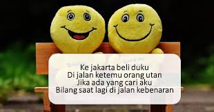 Pantun kilat biasa juga disebut pantun karmina. Kumpulan Pantun Lucu Untuk Sahabat Terbaik Belajar Puisi Dan Pantun