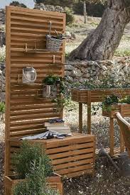 Gartenbank Und Sichtschutz Von Depot Bild 2 Trennwand Garten Gartenmobel Holz Gartengestaltung