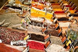 We receive many requests for various blends that are popular in other countries. Rack Of Spices In An Street Market More Images In Spices Middle Eastern Stock Images Free