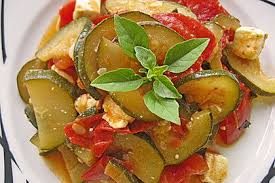 Tomaten Zucchini Pfanne Mit Feta Von Machal Chefkoch Rezept Feta Zucchini Pfanne Low Carb Rezepte Vegetarisch