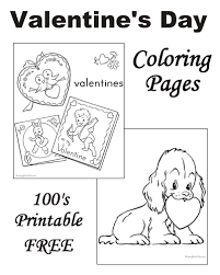 Just warm up the printer, break out those pinks, reds, and purples (and. Valentine S Day Coloring Pages Free And Printable