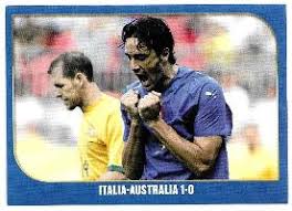 Cronaca, tabellino e video del match che vide gli azzurri vincere con un rigore di totti. Figurine Panini Campioni Del Mondo 2006 N 74 Italia Australia 0 80 Originale Www Protofilia It