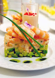 Shrimp Avocado Salad With Rhode Island Sauce Recettes De Cuisine Alimentation Cuisine