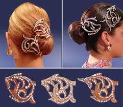 Where To Buy Hair Jewelry Like This Dance Forums Hair Jewelry Ballroom Dance Hair Dance Hairstyles