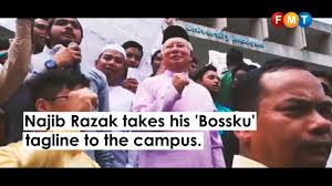 Malu apa bossku ustaz azhar idrus official. Najib Brings His Bossku Tagline In First Campus Visit Since Losing Power Free Malaysia Today Fmt