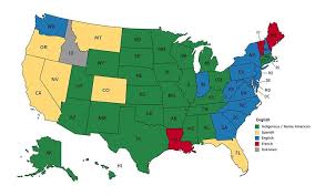 The U S Colored By The Linguistic Source Of Each State S Name Vivid Maps Map Native American Language Linguistics