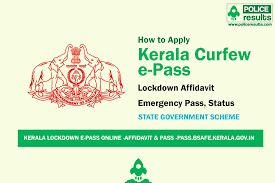Kerala Lockdown E Pass Status Affidavit Form Apply Online Curfew Affidavit Pass