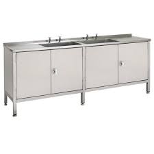 stainless steel laboratory sink bench