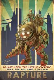 Bioshock Infinite Concept Art Book Pdf Little Sisters Building A Better Rapture Big Daddy Bioshock Bioshock Art Bioshock Game