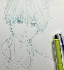 Pin on anime boy drawing. Manga Anime Boy Sketch