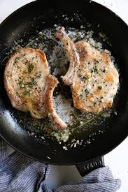 Marinate lean pork tenderloins for at least 30 minutes (and up to overnight) in bottled italian dressing before grilling and slicing. Garlic Butter Pork Chop Recipe Ready In Just 15 Minutes The Forked Spoon