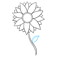 How To Draw A Sunflower Really Easy Drawing Tutorial Using this easy drawing guide, you will soon grow an entire garden of sunflowers!