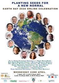 The theme for earth day 2020 was climate action. Global Online Earth Day 2020 Celebration Planting Seeds For A New Normal
