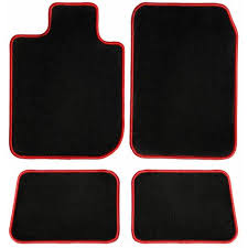 Ggbailey Chevrolet Silverado 1500 Crew Cab Black With 4 Piece Red Edging Carpet Car Mats Floor Mats Custom Fit For 2015 2019 Benz S Class Car Mats Honda Civic Sedan