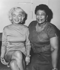 Awesome People Hanging Out Together Ella Fitzgerald Marilyn Marilyn Monroe