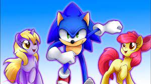 Friendship is magic, is a monthly comic book series that debuted on november 28, 2012. Sonic Meets My Little Pony Unexpected Youtube