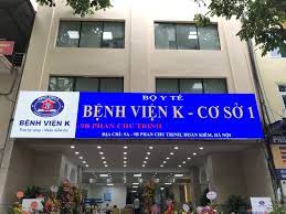 Bệnh viện k có 3 cơ sở ở hà nội, là cơ sở điều trị ung bướu đầu ngành và lớn nhất ở việt nam, với trên 1.900 nhân viên. Bá»‡nh Viá»‡n K Khai TrÆ°Æ¡ng CÆ¡ Sá»Ÿ 9a 9b Phan Chu Trinh Hoan Kiáº¿m Ha Ná»™i