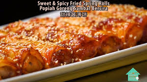 Popia terdiri daripada tiga bahagian iaitu kulit, isi, dan kuah. Resepi Popia Goreng Ber Sira Sambal Resepikek Camored Com