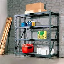 Shop storage bins & racks from staples.ca. I Bought One Of These Heavy Duty Shelving Units At Costco They Are A Bit More Expensive But They Are Very Garage Shelving Steel Shelving Garage Storage Racks