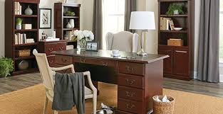 If you've wondered how far you can take the concept of absolute luxury. Heritage Hill Collection File Cabinet Home Office Desk With Bookshelves And More Sauder Woodworking