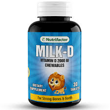 Ship vitamins and supplements to kenya with evitamins.com. Milk D Chewables Vitamin D Promotes Bones Muscles Health Nutrifactor