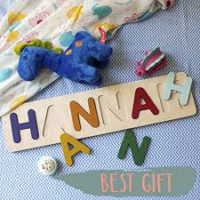Customize a baby milestones blanket for those picture perfect baby photos and a baby book to store them. Up To 12 Letters 2 Icons Personalized Name Puzzle Learning Toys For Toddlers Gift For Baby 1 Year Old Birthday Gifts Wooden Kids Toddler Custom Gifts For Baby Boy And Baby