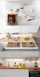 When cabinet and drawer space is limited, you simply have to get creative. Kitchen Cabinets Design With Smart Space Saving Solutions