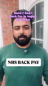 NHS Back Pay Calculation for August 2025