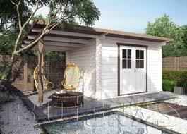 Exklusives Blockhaus Typ Pepinos Mit Pultdach Pultdach Gartenhaus Pultdach Bauplan Haus