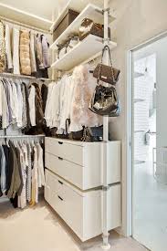 Walk In Closet Created By Ikea Stolmen System Ikea Closet System Closet Organization Designs Walk In Closet Design