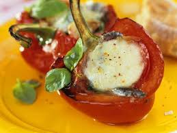Gefullte Paprika Rezept Gefullte Paprika Rezepte Lebensmittel Essen