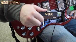 Designed to sit on your desktop or table, or up on the bookshelf, wherever, the thr blends in as a piece of home audio equipment. Vox Amplug Review The Vox Ac30 Guitar Headphone Mini Amp Features Youtube