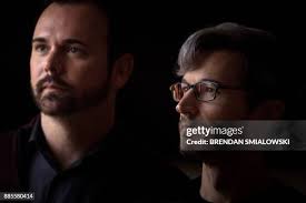 Charlie Craig and Dave Mullins pose before Masterpiece Cakeshop vs.... News  Photo