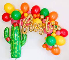 This week for my balloon tutorial, i show you how to make a balloon cactus. Fiesta Balloon Garland Fiesta Balloons Fiesta Decor Fiesta Etsy