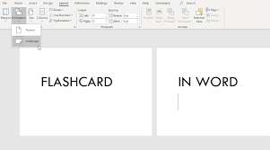 Choose one term to write on each card. Make Flashcards On Word Business Card Template Word Card Template Note Card Template